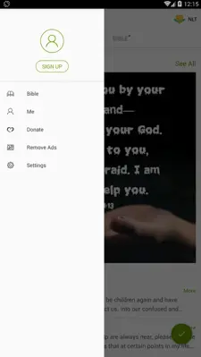 Bible android App screenshot 0