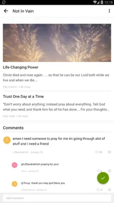 Bible android App screenshot 9