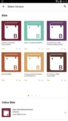 Bible android App screenshot 3